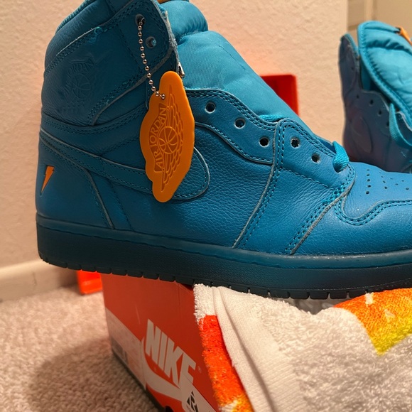 Jordan 1 Retro High OG G8RD 'Blue Lagoon’ 🔥🔥 - Picture 2 of 9